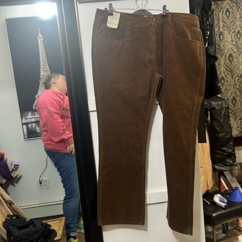 NWT st  johns bay brown corduroy, pants
